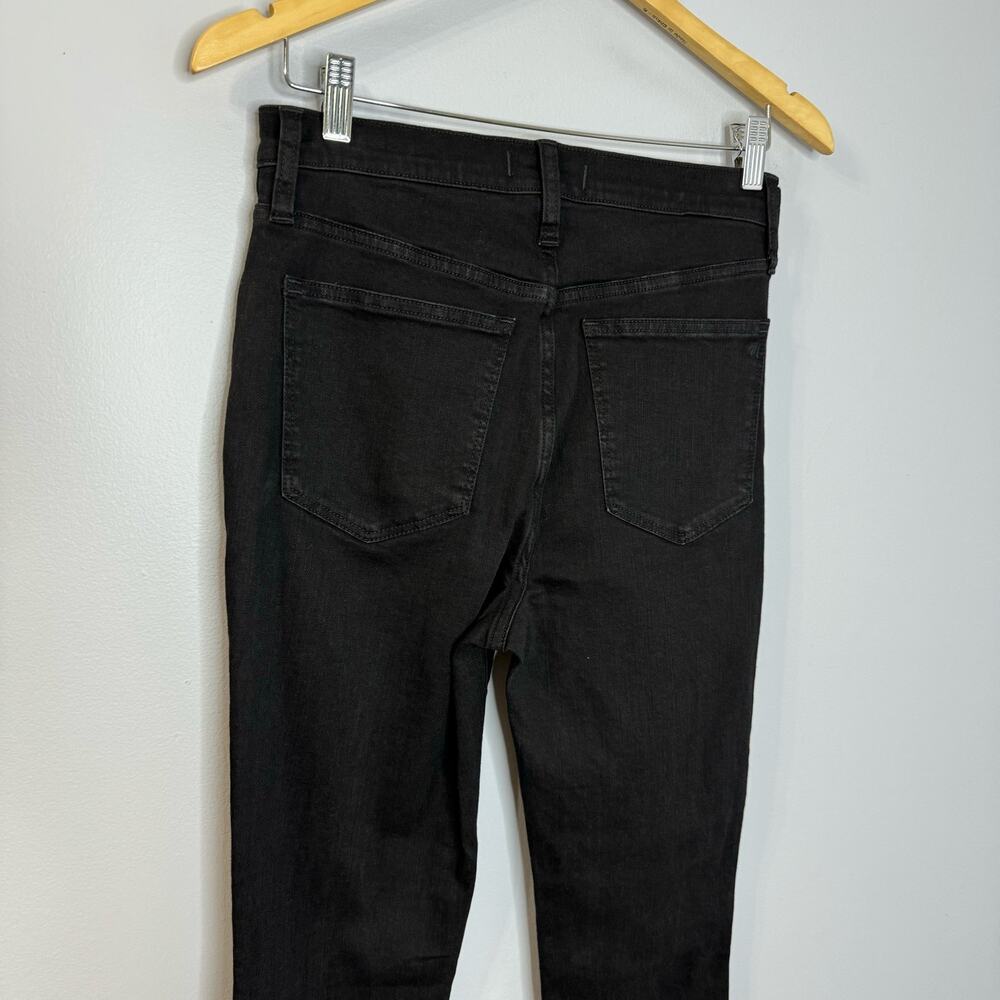Madewell 10" High-Rise Skinny Jeans Black Stretch  Casual Women's 28 - Picture 8 of 12